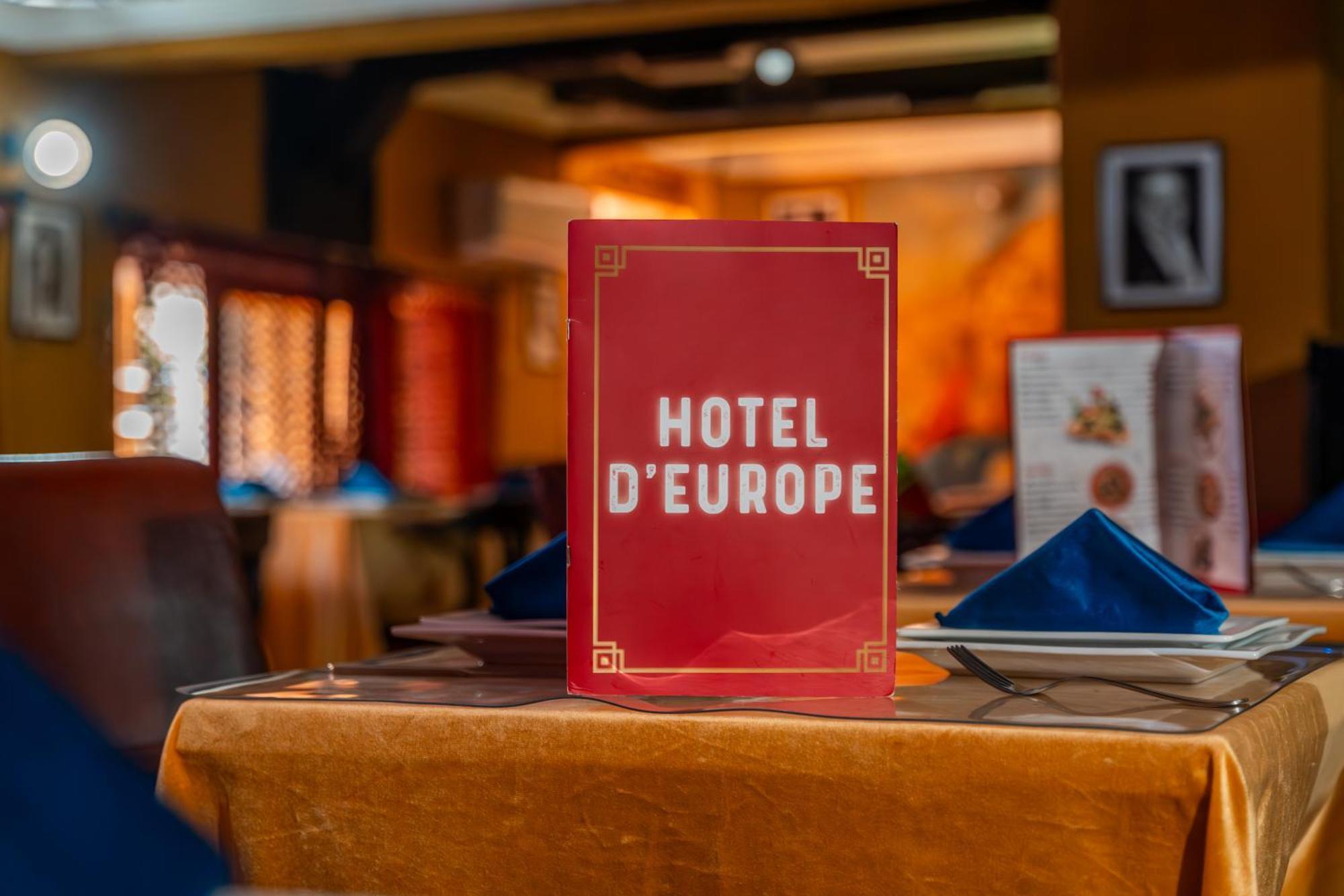 Hotel D'Europe Centre Ville Кенитра Экстерьер фото