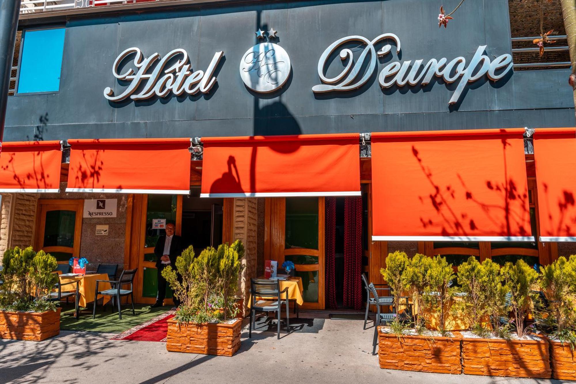 Hotel D'Europe Centre Ville Кенитра Экстерьер фото